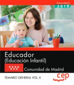 Educador (Educación Infantil). Comunidad de Madrid. Temario general. Vol. II