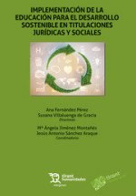 Implementación de la Educación Para el Desarrollo Sostenible en Titulaciones Jurídicas y Sociales