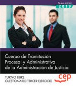 Cuerpo de Tramitación Procesal y Administrativa de la Administración de Justicia. Cuestionario Terce