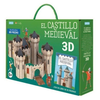 EL CASTILLO MEDIEVAL 3D CARTON CON MAQUE