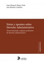 Notas y apuntes sobre Derecho Administrativo.