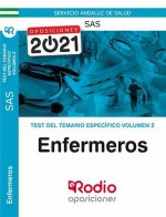 ENFERMEROS. TEST DEL TEMARIO ESPECIFICO. VOLUMEN 2