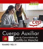 CUERPO AUXILIAR JUNTA DE COMUNIDADES DE CASTILLA LA MANCHA TEMARI
