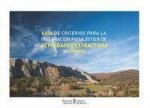 Guía de criterios para la integración paisajística de actividades extractivas en Navarra