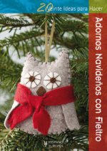 Adornos navideños con fieltro