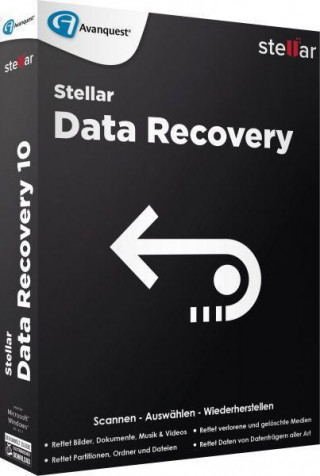 Stellar Data Recovery 10 Standard (Code in a Box). Für Windows 8/10