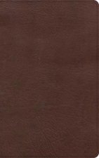 KJV Single-Column Personal Size Bible, Brown Leathertouch