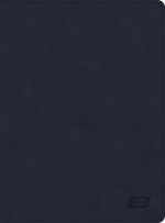 CSB E3 Discipleship Bible, Navy Leathertouch