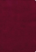 NASB Super Giant Print Reference Bible, Burgundy Leathertouch, Indexed