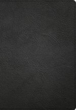 NASB Super Giant Print Reference Bible, Black Genuine Leather, Indexed
