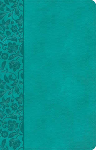 NASB Large Print Personal Size Reference Bible, Teal Leathertouch
