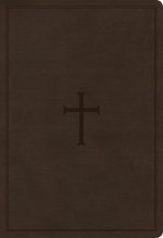 CSB Super Giant Print Reference Bible, Brown Leathertouch, Value Edition