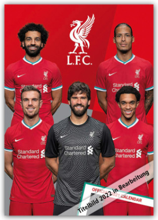 Official Liverpool FC A3 Calendar 2022