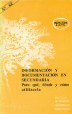 Información y documentación en Secundaria