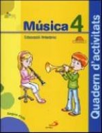 PROJECTE ACORDE, MUSICA, 4 EDUCACIO PRIMARIA, 2 CICLE. QUADERN D'ACTIVITATS