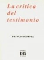 La crítica del testimonio