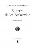 Solucionario. El perro de los Baskerville. Biblioteca Teide