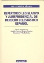 Repertorio legislativo y jurisprudencial del derecho eclesiástico español