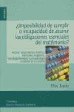 ¿Imposibilidad de cumplir o incapacidad de asumir las obligaciones esenciales del matrimonio?