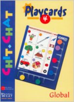 CHIT CHAT PLAYCARDS 4, CATALA ANGLES, MATERIAL AUX