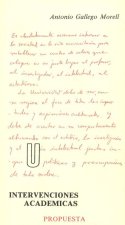 Intervenciones Académicas