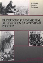 El derecho fundamental al honor en la actividad política