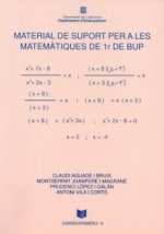 Material de suport per a les matemàtiques de 1r. de BUP