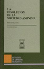 La Disolución de la Sociedad Anónima