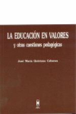 EDUCACION EN VALORES Y OTRAS CUESTIONES PEDAGOGICAS