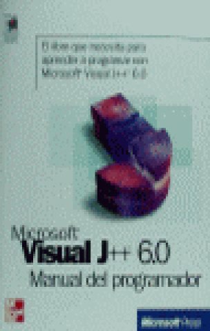 MICROSOFT VISUAL J++ 6.0 MAN.PROGRAMADOR