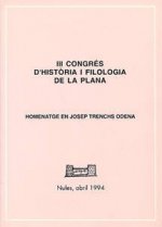 III CONGRES D'HISTORIA I FILOLOGIA DE LA PLANA