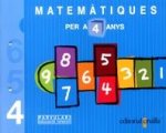 MATEMATIQUES, 4 EDUCACIO INFANTIL, 4 ANYS