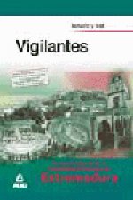 Vigilantes personal laboral de la comunidad autonoma de extremadura. Grupo v. Temario y test