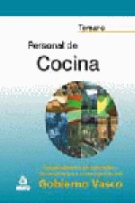 Personal de cocina del gobierno vasco. Temario