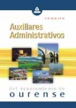 Auxiliares administrativos del ayuntamiento de ourense. Temario