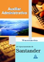 Auxialiares Administrativos, Ayuntamiento de Santander. Temario