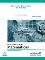 Guia didactica matematica. Estructura modular. Modulos 3 y 4