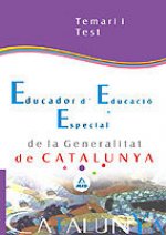 Educador especial de la generalitat de cataluña. Temario y test