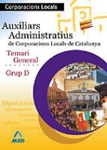 Auxiliars administratius, Grupo D, Universitat de Lleida. Test