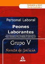 Peones laborantes de la xunta de galicia grupo v . Temario y test