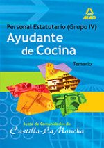 Ayudantes de Cocina, personal laboral, Junta de Comunidades de Castilla-La Mancha. Temario
