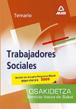 Trabajadores sociales del servicio vasco de salud-osakidetza. Temario