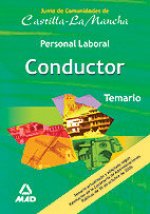 Conductor, personal laboral, Castilla-La Mancha. Temario