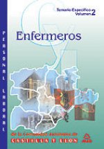 Enfermeros de la comunidad autónoma de castilla y león. Personal laboral. Temario parte especifi ca