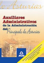 Auxiliares Administrativos, Principado de Asturias. Test