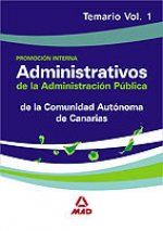 Administrativos de la administración pública de la comunidad autónoma de canarias (promoción interna
