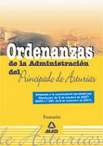 Ordenanzas de la administración del principado de asturias. Temario