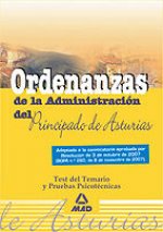 Ordenanzas del principado de asturias. Test del temario y pruebas psicotécnicas