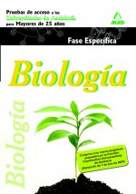 Pruebas de acceso a la universidad para mayores de 25 años (universidades de andalucía). Biología. F