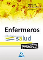ENFERMEROS DEL SERVICIO ARAGONES DE SALUD. TEMARIO PARTE ESP